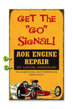 Get the Go Signal Metal 18x30