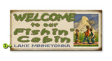 Goin' Fishin Metal 10.5x24