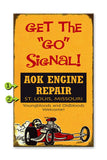 Get the Go Signal Metal 23x39