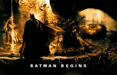 Batman Begins Movie Poster Print