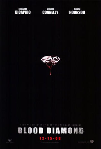 Blood Diamond Movie Poster Print
