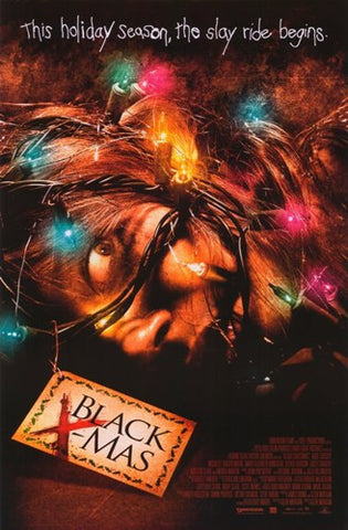 Black Christmas Movie Poster Print