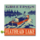 Greetings from the Lake Wood 18x18