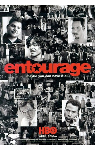 Entourage, style J Movie Poster Print