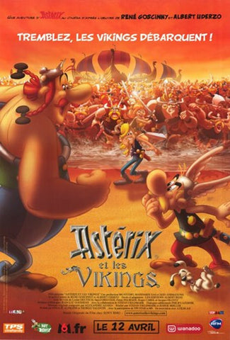Asterix and the Vikings Movie Poster Print