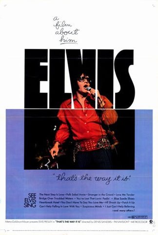Elvis: That's the Way It Is Movie Poster Print