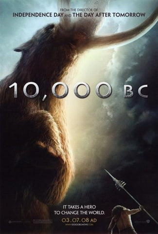 10,000 B.C. Movie Poster Print