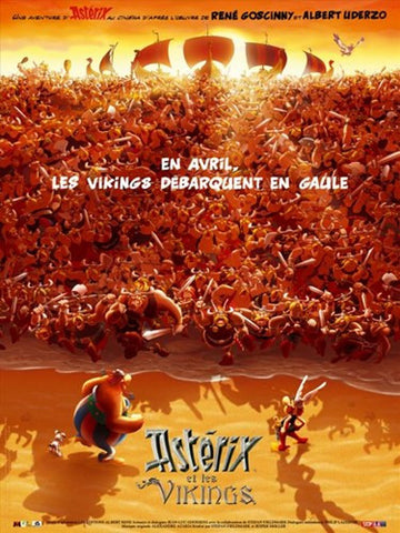Asterix and the Vikings Movie Poster Print