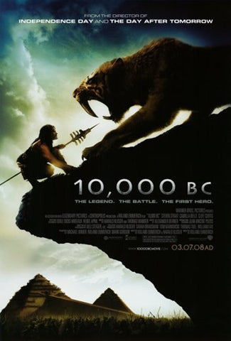 10,000 B.C. Movie Poster Print