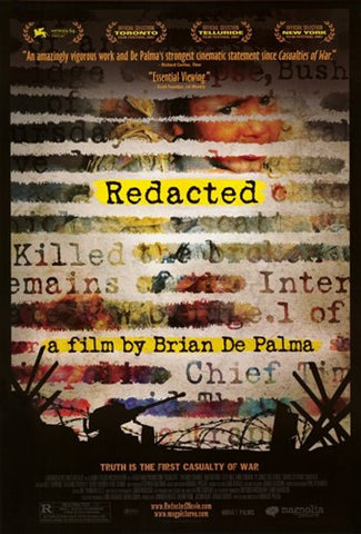 Redacted Movie Poster Print