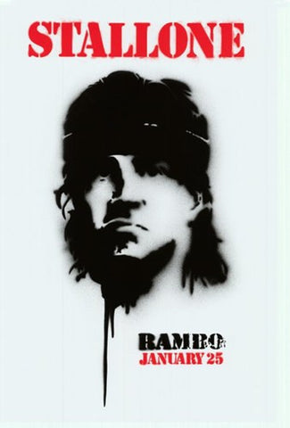 Rambo Movie Poster Print
