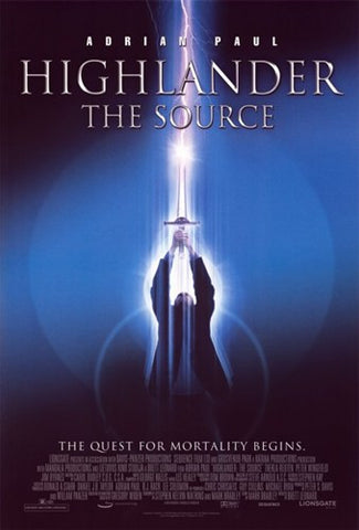Highlander: The Source Movie Poster Print