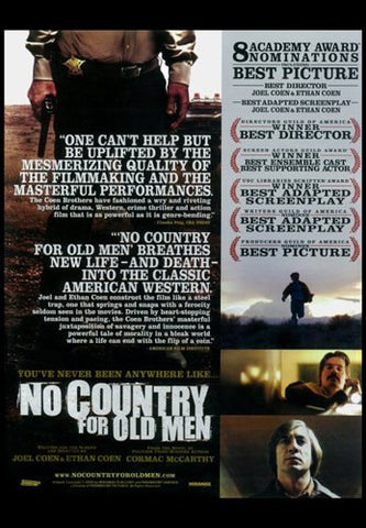 No Country For Old Men Movie Poster Print