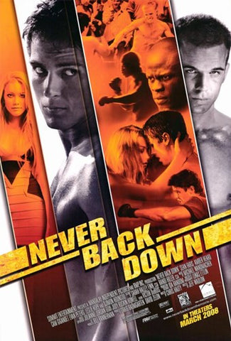 Never Back Down Movie Poster Print