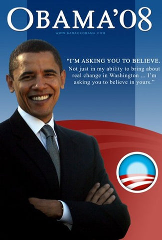 Barack Obama - I'm Asking You Movie Poster Print