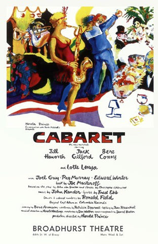 Cabaret (Broadway) Movie Poster Print