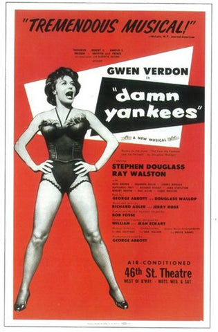 Damn Yankees (Broadway) Movie Poster Print
