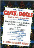 Guys and Dolls (Broadway) Movie Poster Print