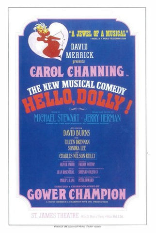 Hello Dolly (Broadway) Movie Poster Print