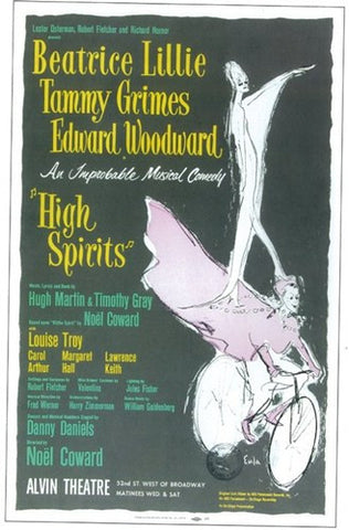 High Spirits (Broadway) Movie Poster Print