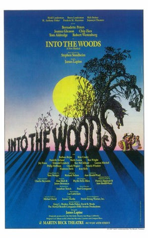 Into the Woods (Broadway) Movie Poster Print