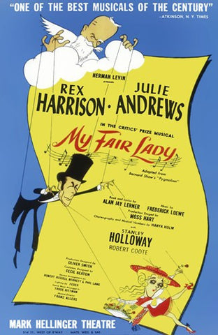 My Fair Lady (Broadway) Movie Poster Print