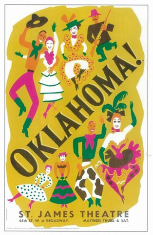 Oklahoma! (Broadway) Movie Poster Print