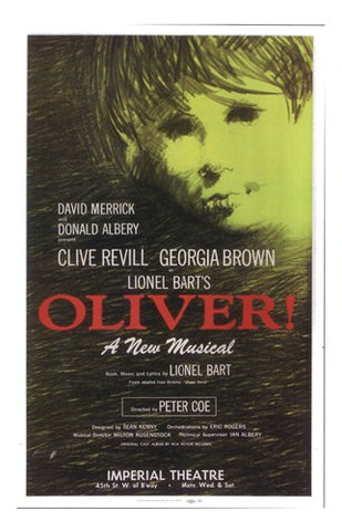 Oliver! (Broadway) Movie Poster Print