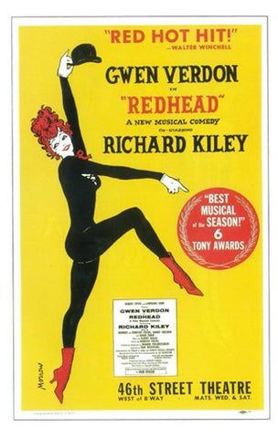 Redhead (Broadway) Movie Poster Print