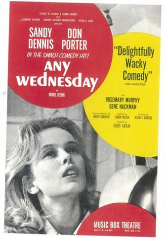 Any Wednesday (Broadway) Movie Poster Print