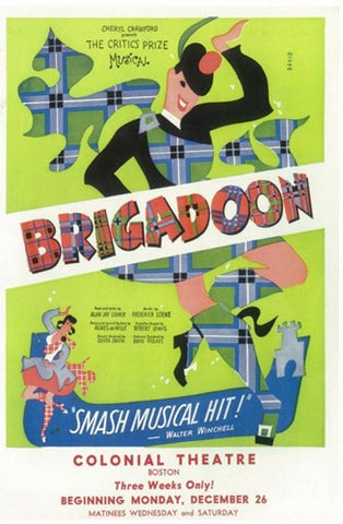 Brigadoon (Broadway) Movie Poster Print