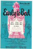 Early To Bed (Broadway) Movie Poster Print