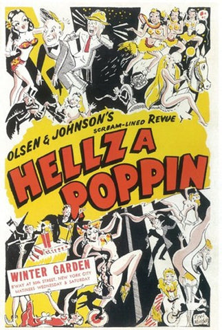 Hellzapoppin (Broadway) Movie Poster Print
