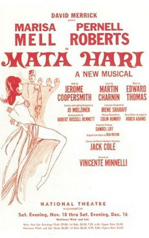 Mata Hari (Broadway) Movie Poster Print