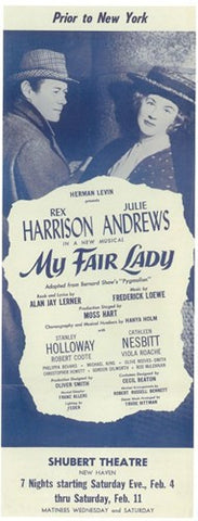 My Fair Lady (Broadway) Movie Poster Print