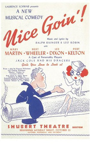 Nice Goin' (Broadway) Movie Poster Print