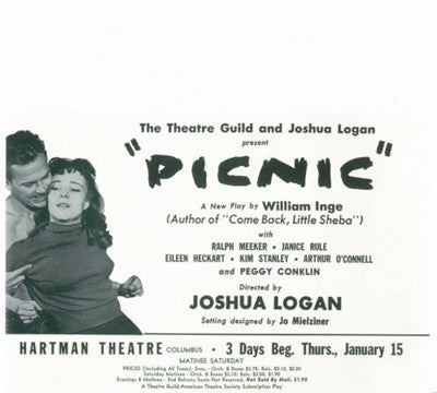 Picnic (Broadway) Movie Poster Print
