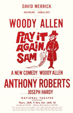 Play It Again Sam (Broadway) Movie Poster Print