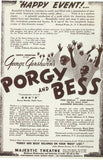 Porgy And Bess (Broadway) Movie Poster Print