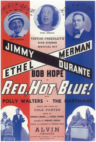 Red Hot And Blue (Broadway) Movie Poster Print