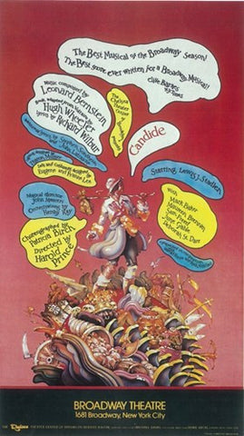 Candide (Broadway) Movie Poster Print
