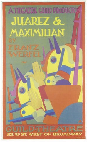 Juarez And Maximilian (Broadway) Movie Poster Print