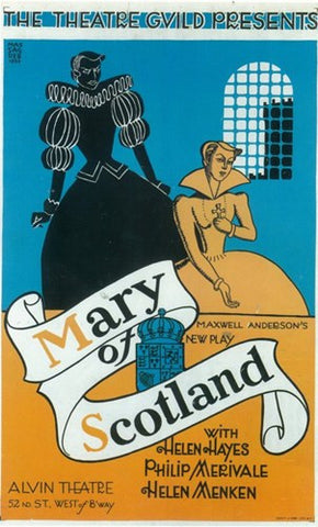 Mary Of Scotland (Broadway) Movie Poster Print