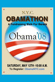 Barack Obama - (Obamathon) Campaign Poster Movie Poster Print