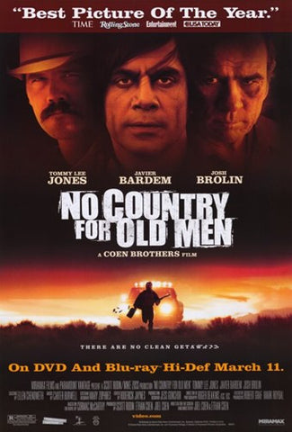 No Country For Old Men Movie Poster Print