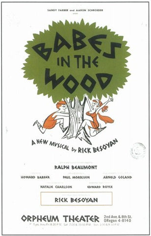 Babes In the Wood (Broadway) Movie Poster Print