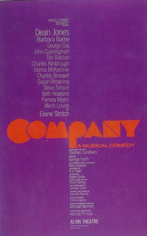 Company (Broadway) Movie Poster Print