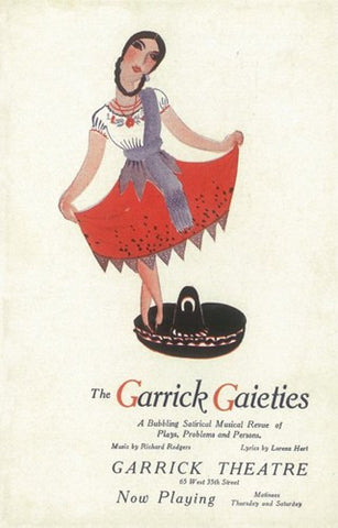 Garrick Gaieties (Broadway) Movie Poster Print