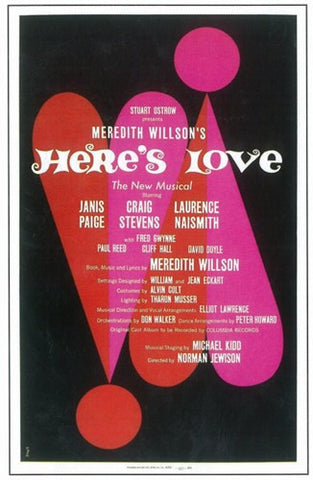 Here's Love (Broadway) Movie Poster Print