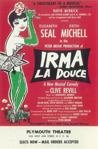 Irma La Douce (Broadway) Movie Poster Print